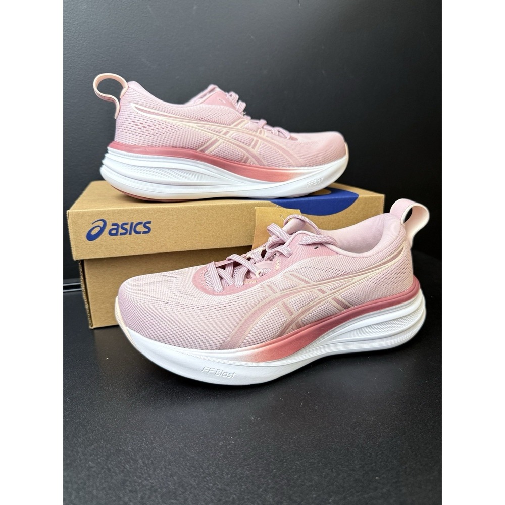 ASICS Women's Size 6 Shoes Gel-Pulse 17 White Pearl Pink Running Gym Sneaker - Picture 2 of 15